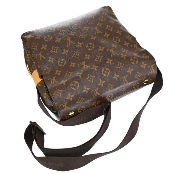 LOUIS VUITTON Naviglio Shoulder Bag Monogram Leather BN France M50205 - Picture 2 of 16